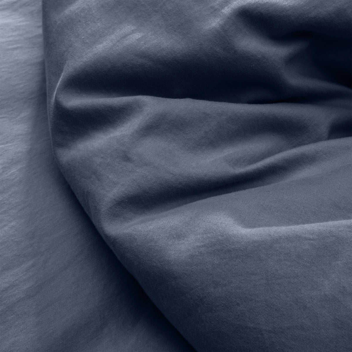 Bettdeckenbezug Aisling Bio-Baumwolle Navy / Blau