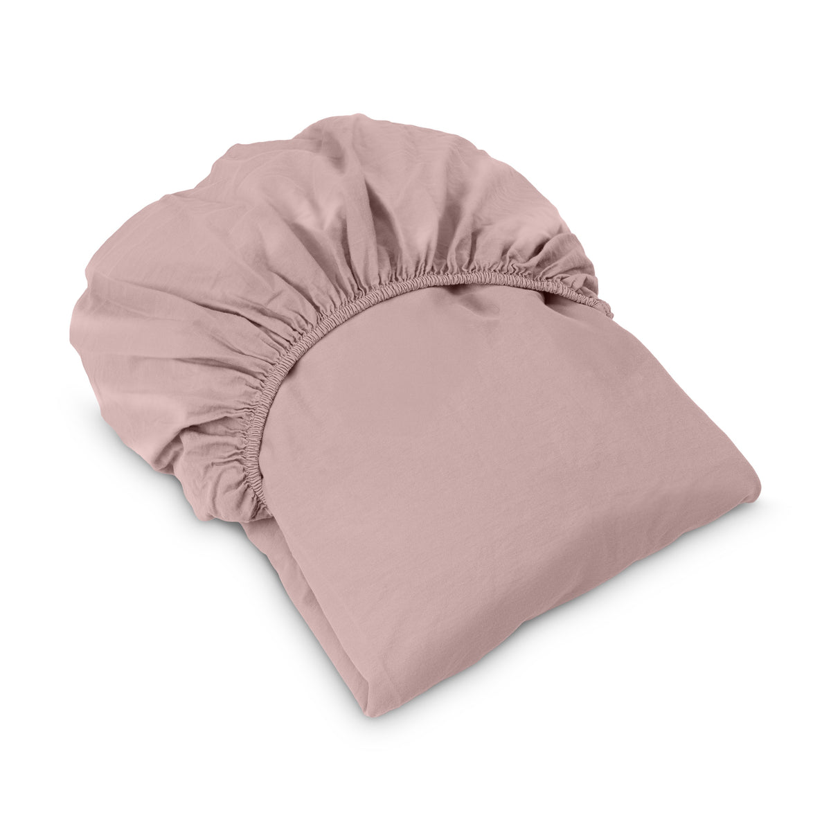 Spannbettlaken Aisling Bio-Baumwolle Dusty Pink