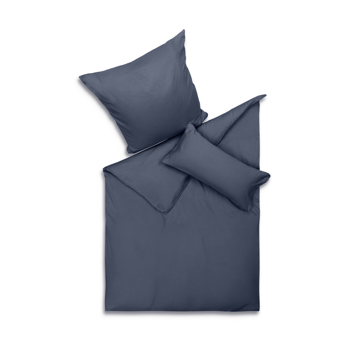 Bettwäsche Set Aisling 100% Biobaumwolle navy blau
