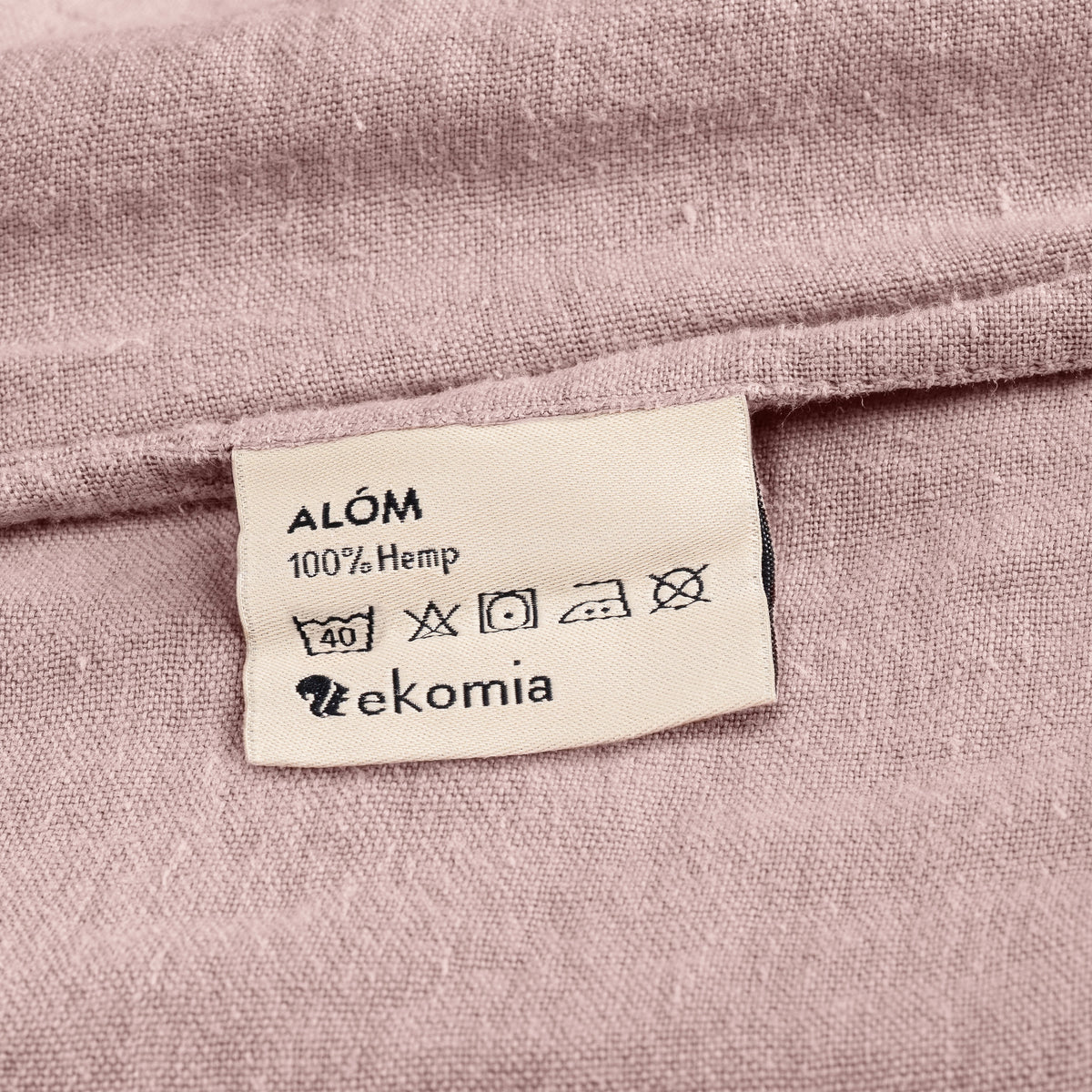 Bettwäsche Álom aus 100% Hanf Dusty Pink