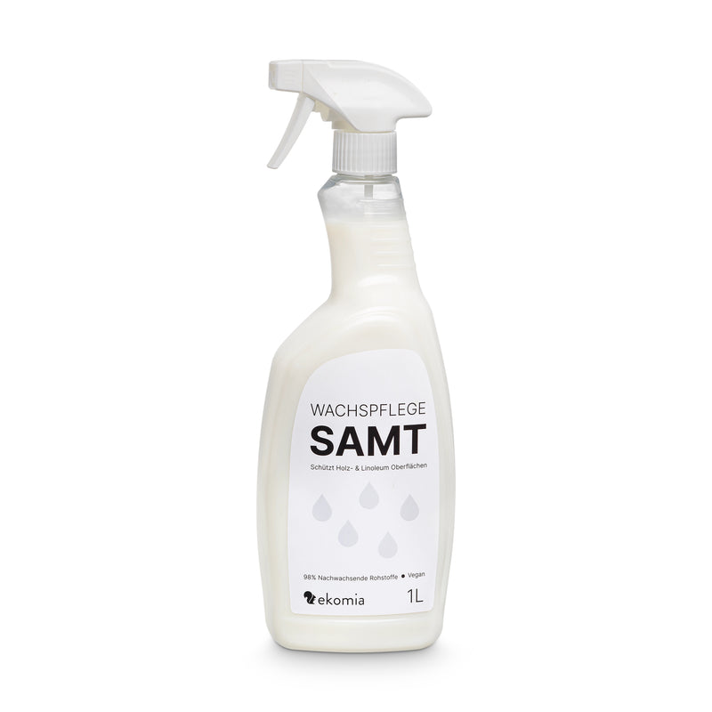 Wachspflegespray für Naturholzmöbel und Linoleum