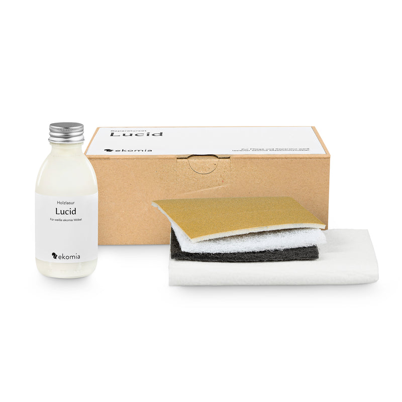 Reparaturset Lucid für weiße ekomia Möbel