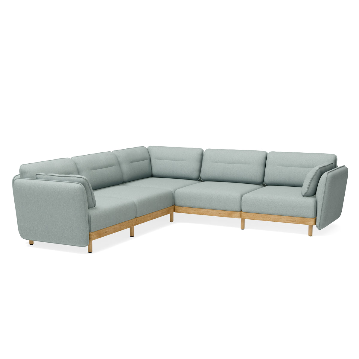 Ecksofa Mio 5-Sitzer aus recycelten oder nachwachsenden Stoffen