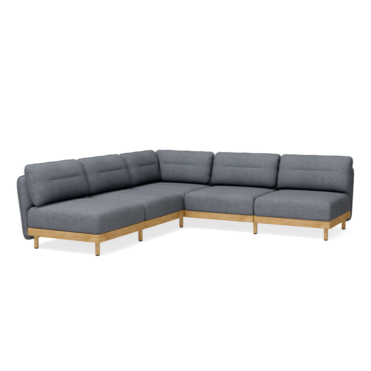 Modernes Ecksofa - Boucle