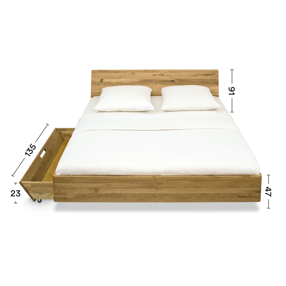 Maße Bett Schöneberg Storage
