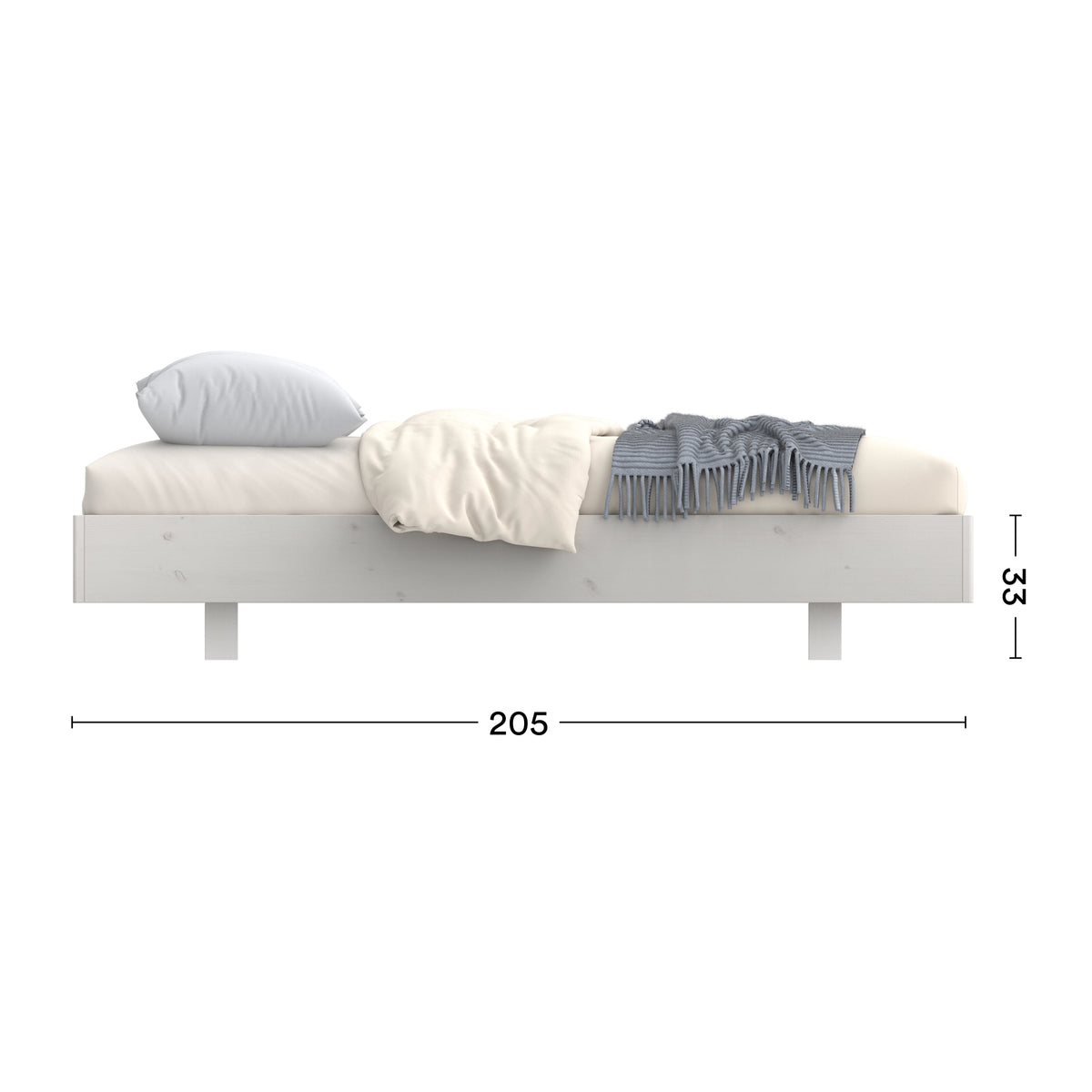 Maße Bett Swebe Minimal