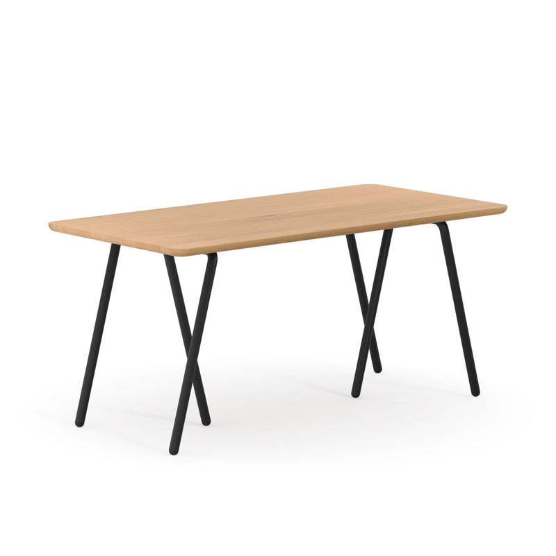 Schreibtisch Libra Schwarz Buche 