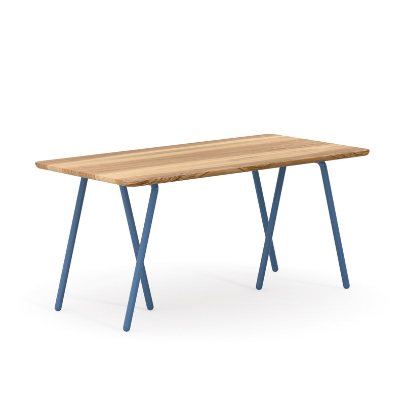 Schreibtisch Libra Smokey Blue Esche 