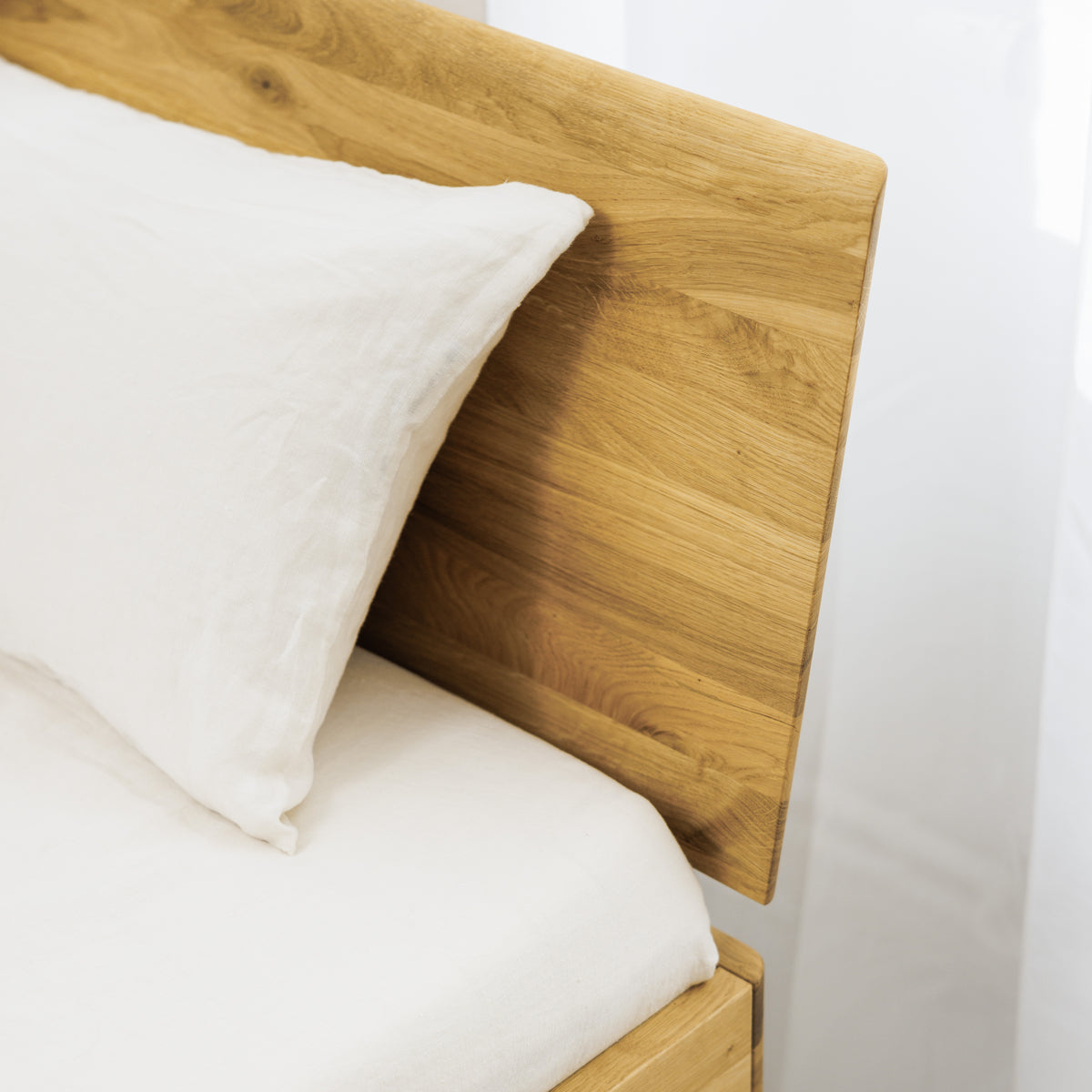 Kopfteil aus Eiche für Bett Schöneberg