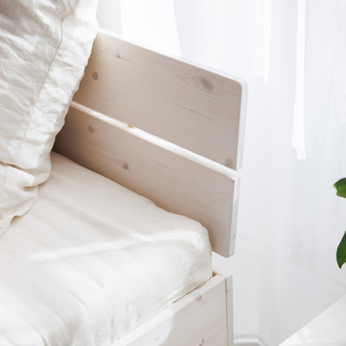 Kopfteil für Bett weiß
