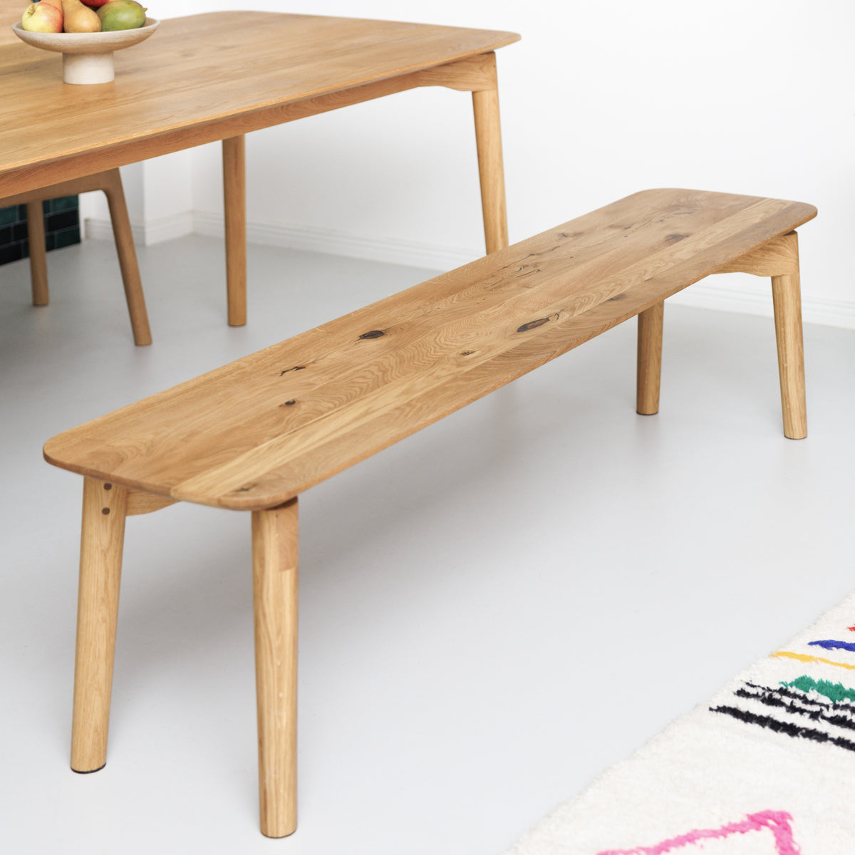 Design Sitzbank Eiche