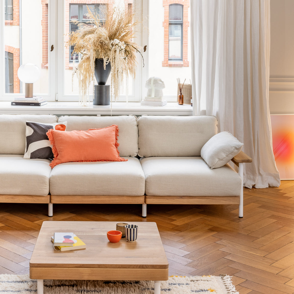 Modulare Sofa in vielen Größen