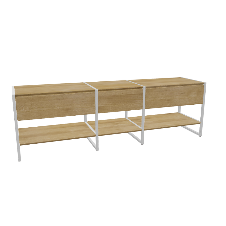3D Model Lowboard Wega Slide