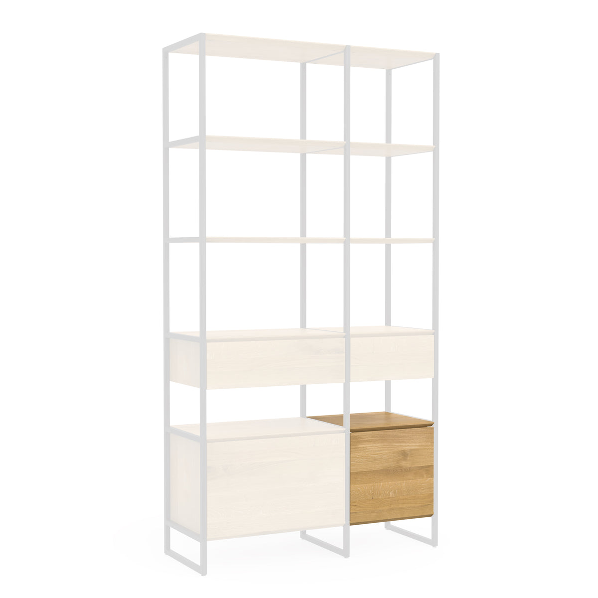 Regalmodul Wega Door 40 Beispiel