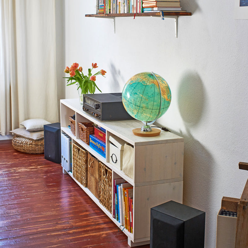 Weißes Sideboard aus Massivholz
