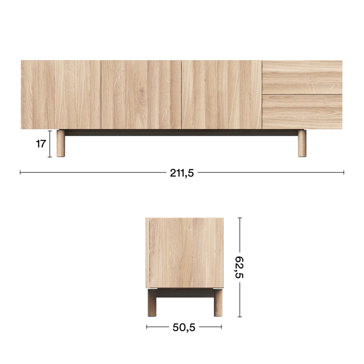 Maße Sideboard Dun L