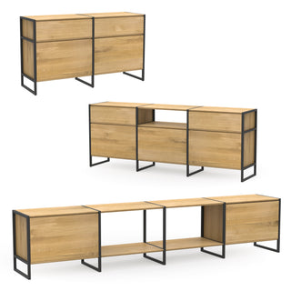 Buffet modulable Wega noir