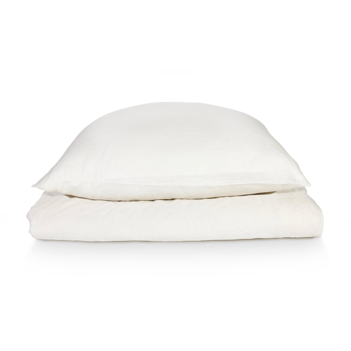 Bettwäsche Off White aus Naturfasern Leinen und Hanf