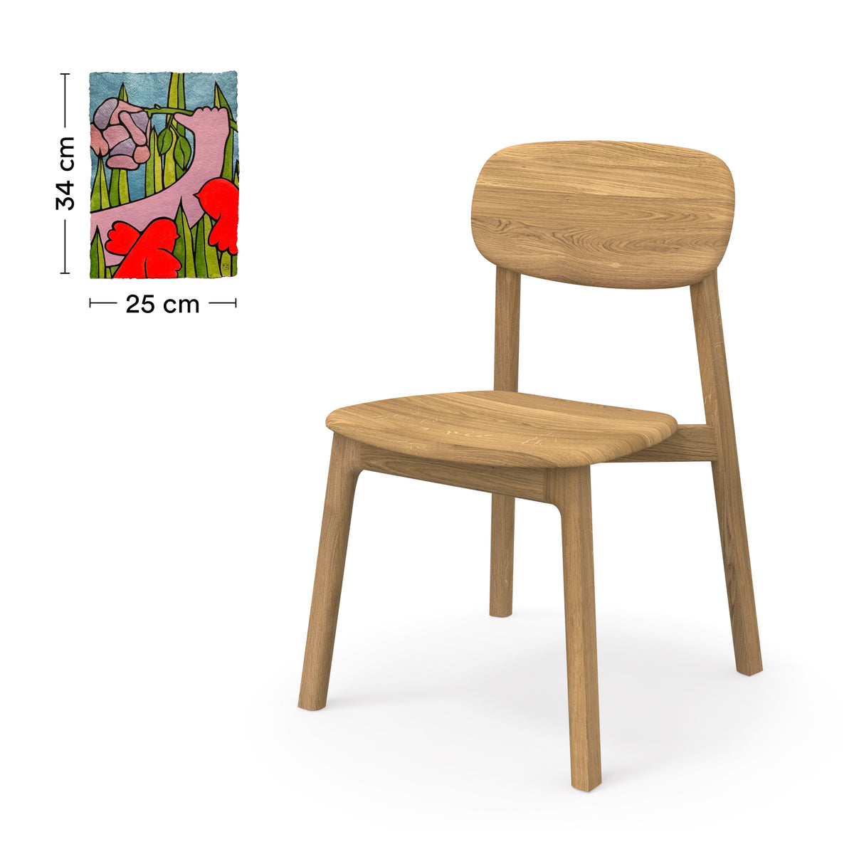 Maße einzigartiges Kunstwerk von Emma Rytoft 