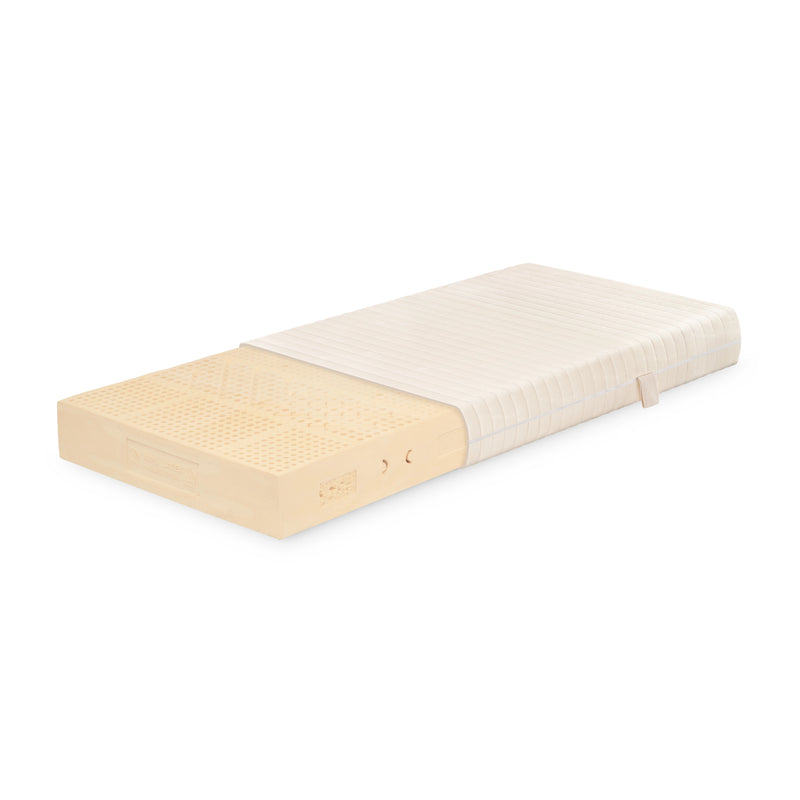 Naturlatexmatratze Twisp Comfort Plus mit 18cm Kern und Bezug aus Biobaumwolle